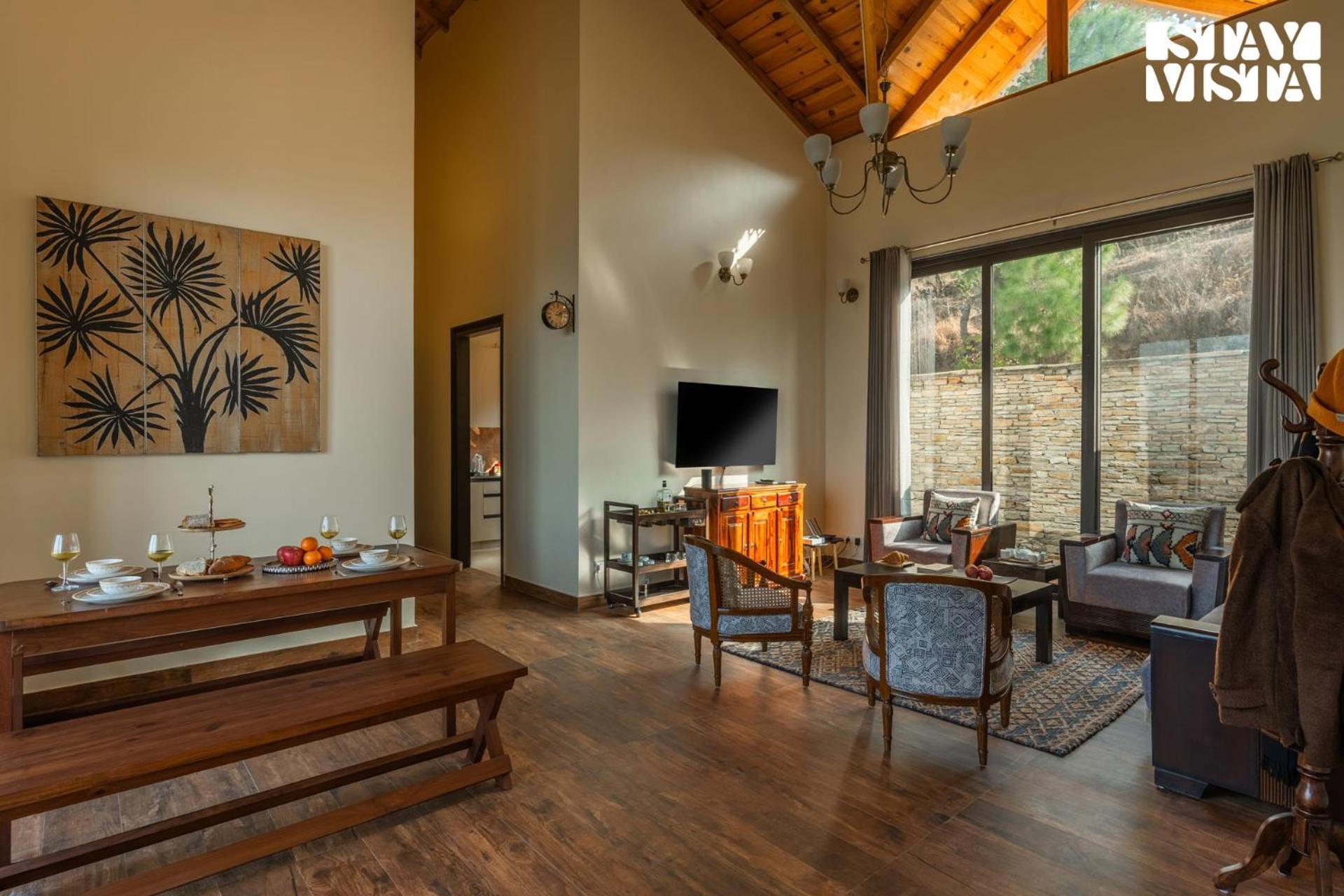 Stayvista At Amulyam Villa With Lawn & Bonfire Mukteshwar Exterior photo